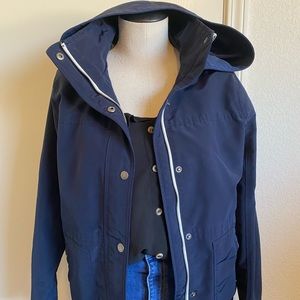 Women’s Navy Rain Jacket